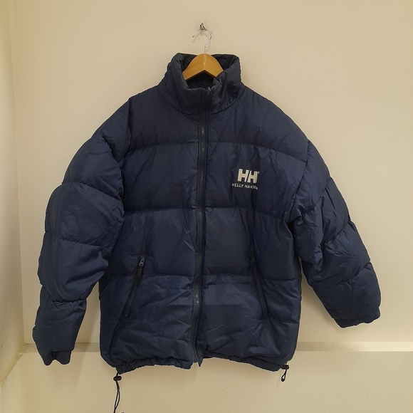 Helly Hansen Reversible Down Large Nylon   Jacket - Picture 1 of 16